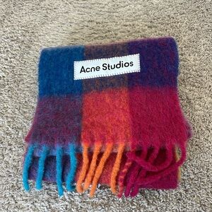 Acne Studios Colorful Wool Scarf